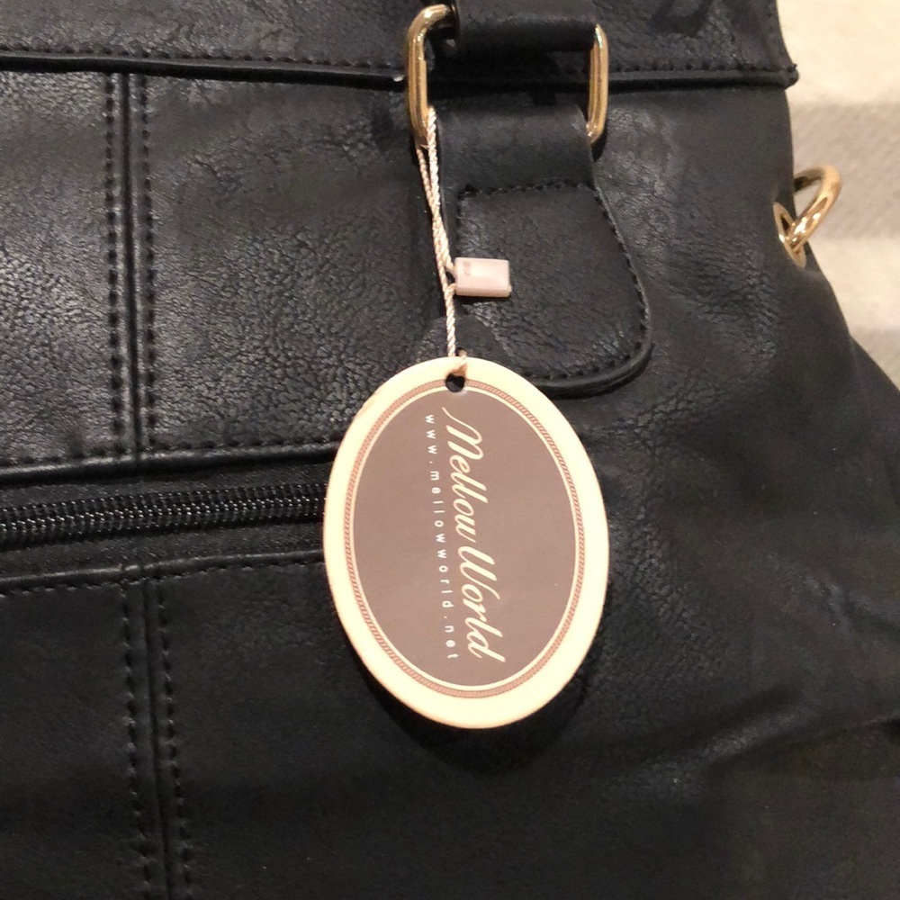 *Spring Cleanout* Mellow World black handbag/carry-on - Picture 3 of 7